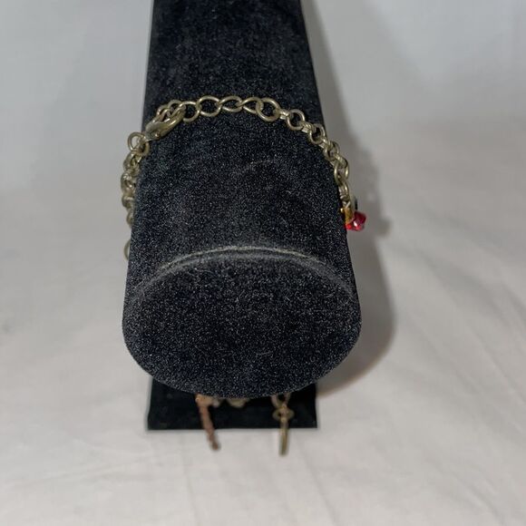 Chained Layered Bracelet with Charms - Picture 5 of 9